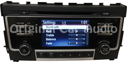 2017 2018 Nissan ALTIMA OEM NissanConnect AM FM iPod Radio CD Player
