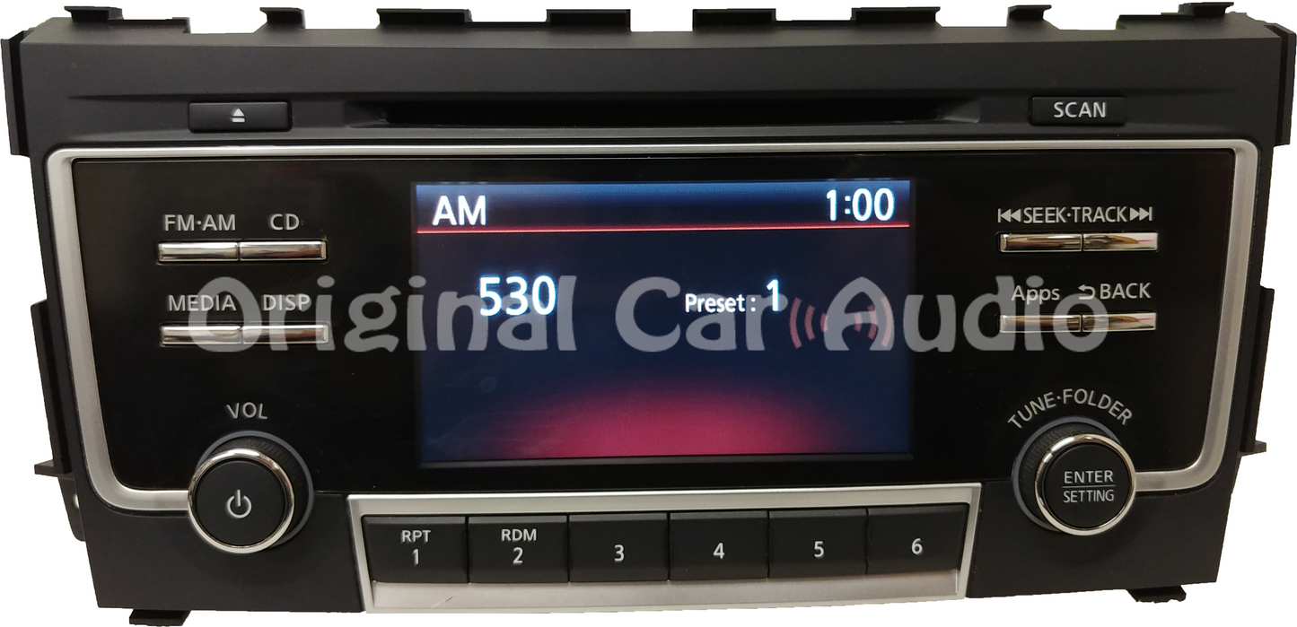 2015 2018 Nissan ALTIMA OEM NissanConnect AM FM Radio CD Player