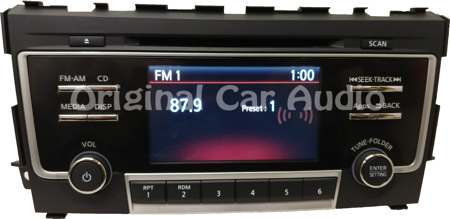 2015 2018 Nissan ALTIMA OEM NissanConnect AM FM Radio CD Player