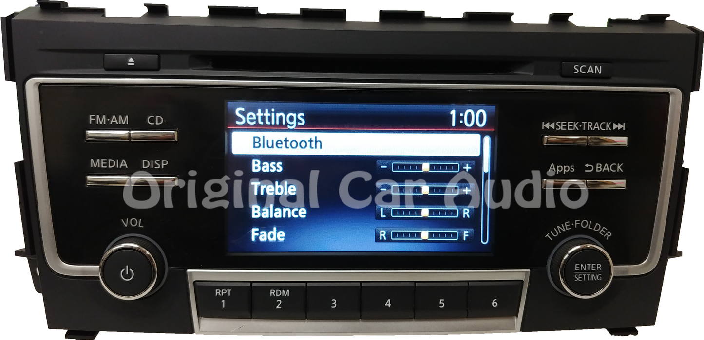 2015 2018 Nissan ALTIMA OEM NissanConnect AM FM Radio CD Player