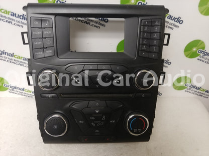 2017 - 2020 Ford Fusion OEM 4" Touch Screen Radio Control Climate Control w/Heated Seat Options Bezel ONLY