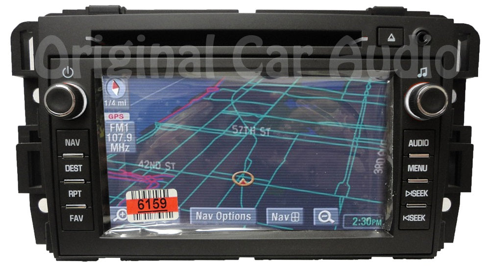 New Pontiac Radio Navigation GPS CD Player OEM Stereo