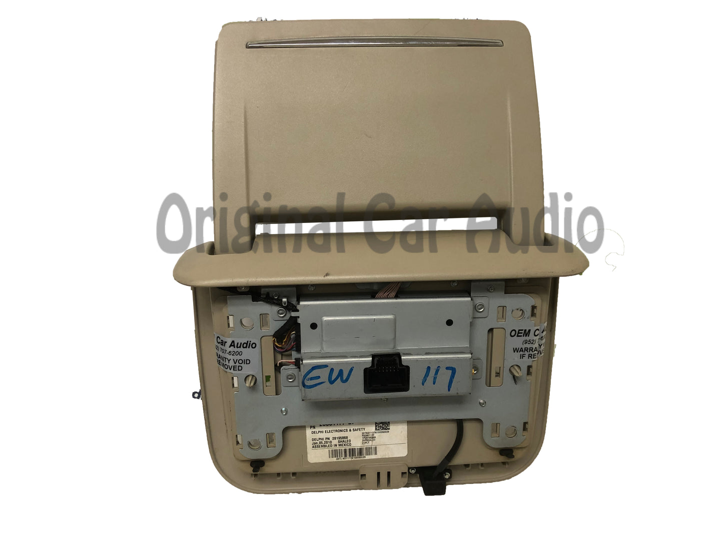 2010 Cadillac SRX OEM Driver LEFT Active Headrest Monitor DVD SHALE UWG A88