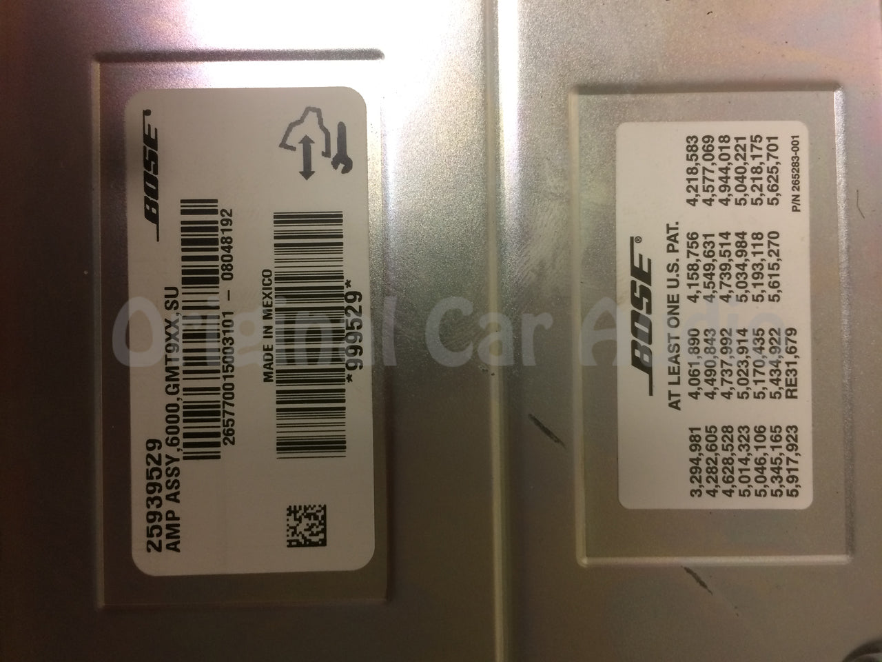 2007 - 2014 GM Cadillac Escalade OEM Bose Premium Amplifier