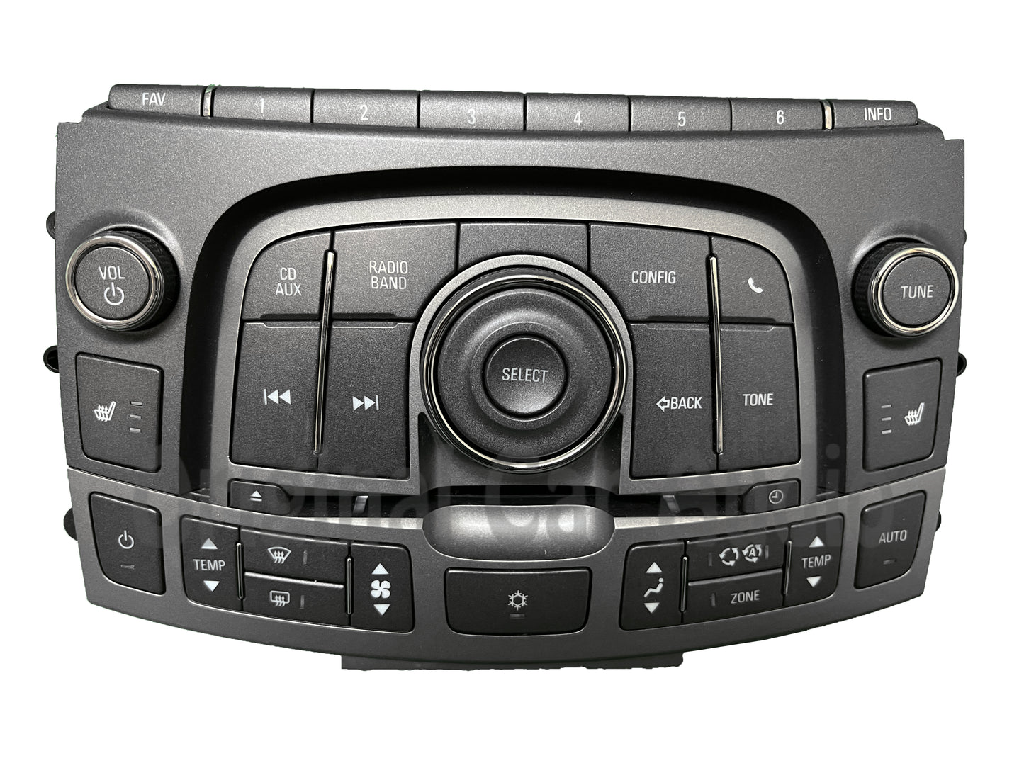 2010 - 2013 Buick LaCrosse Allure OEM Radio Single Zone Climate Control Panel Bezel ONLY UYE
