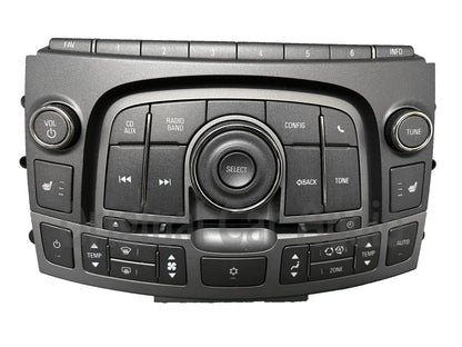 2010 - 2013 Buick LaCrosse Allure OEM Radio Single Zone Climate Control Panel Bezel ONLY UYE