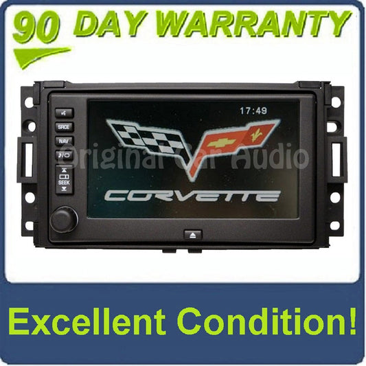 2011 - 2013 Chevrolet Chevy Corvette OEM Touch Screen Navigation Radio Receiver U3U