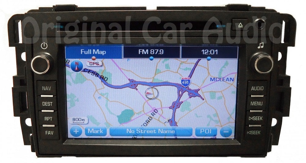 2007 - 2011 GMC Buick Chevrolet OEM Navigation Radio MP3 GPS Aux CD Changer Receiver UUM