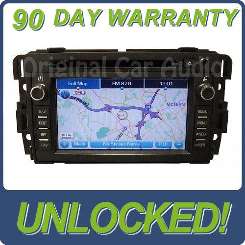 2007 - 2011 GMC Buick Chevrolet OEM Navigation Radio MP3 GPS Aux CD Changer Receiver UUM