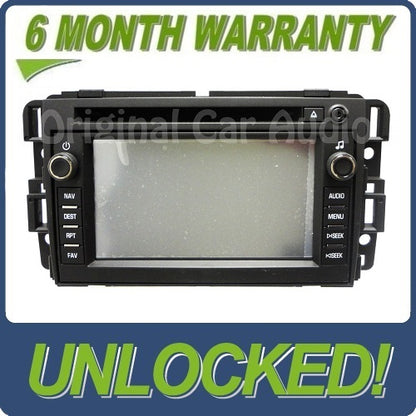 Unlocked GMC Navigation GPS Radio LCD Display Screen OEM