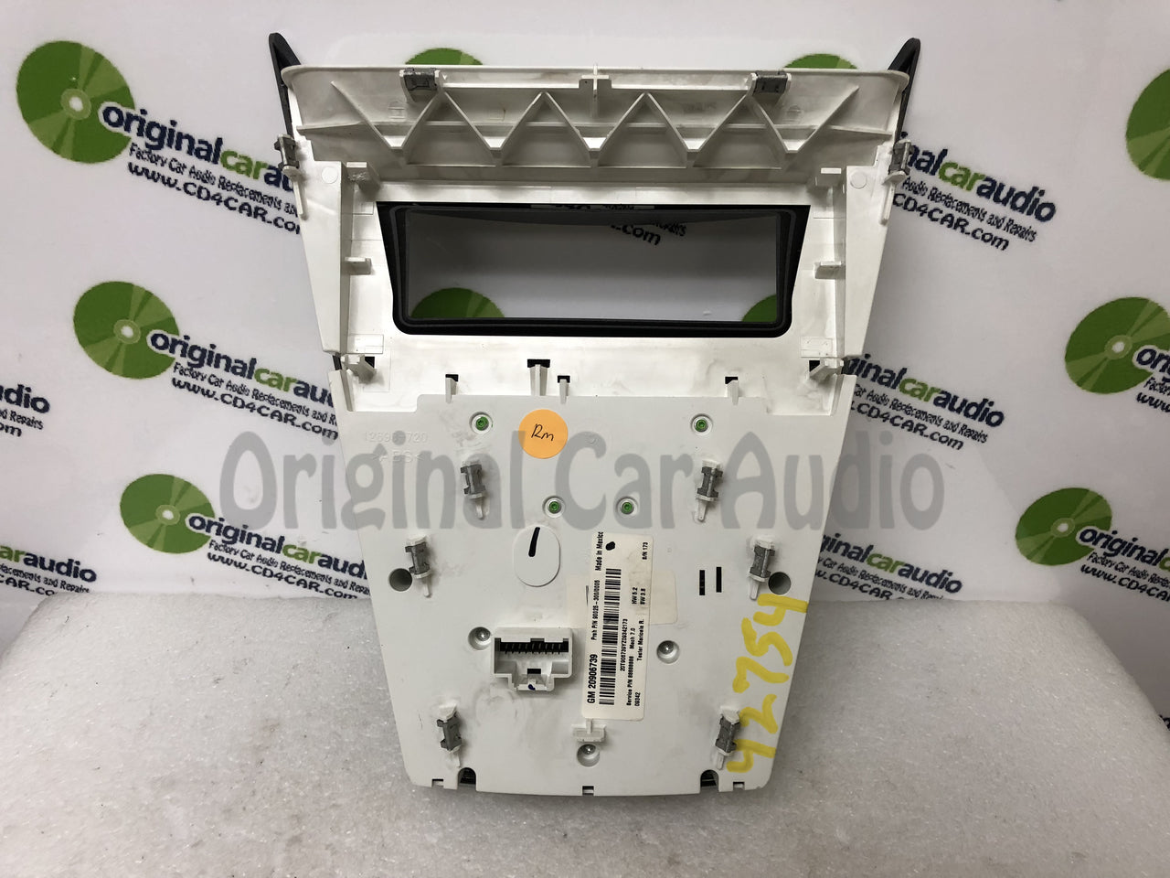 2010 - 2011 Chevrolet GMC Equinox Terrain OEM Radio Climate Control Panel and Display BEZEL ONLY
