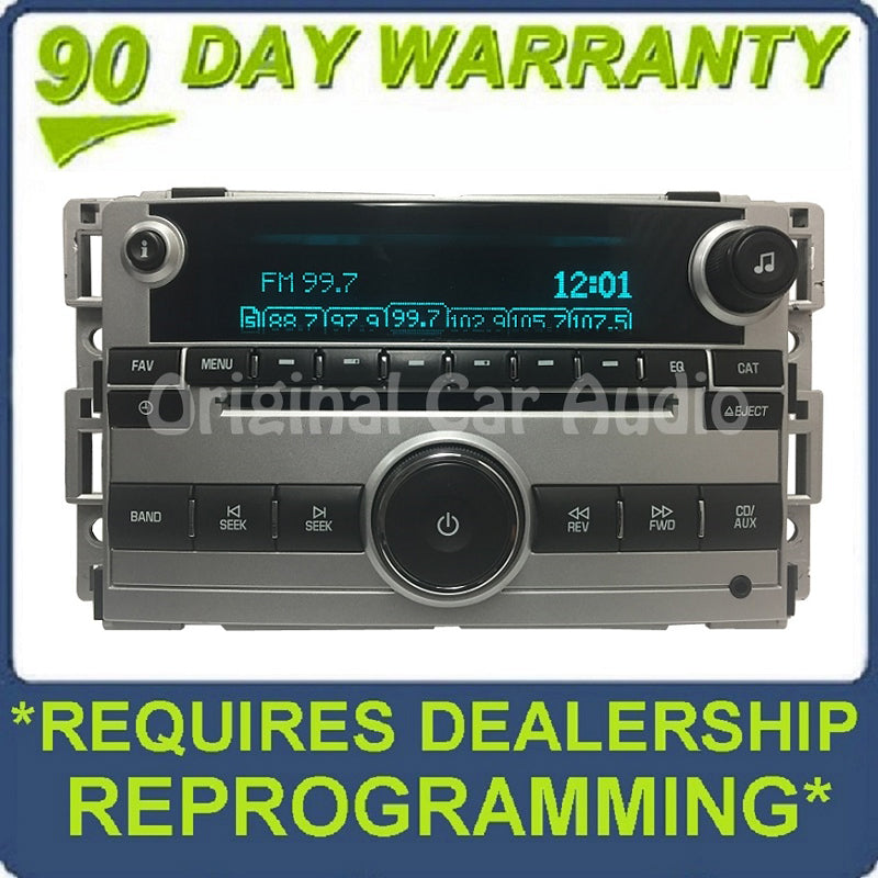 Chevrolet Chevy radio single CD player MP3 AM FM OEM Stereo