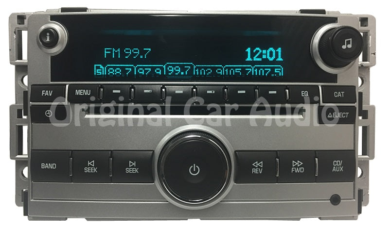 Chevrolet Chevy radio single CD player MP3 AM FM OEM Stereo