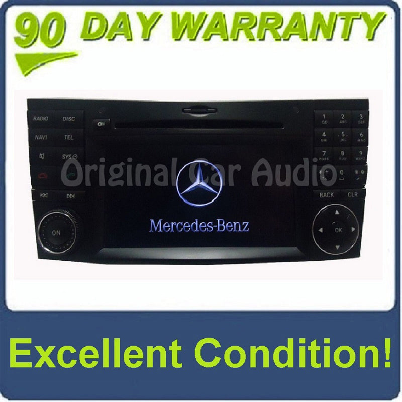 2009 CLS Class E Class MERCEDES-BENZ Factory OEM NAVIGATION DVD CD Player Receiver