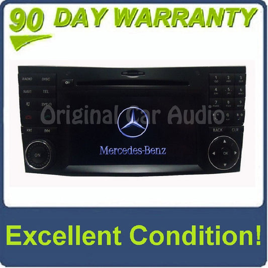 2009 CLS Class E Class MERCEDES-BENZ Factory OEM NAVIGATION DVD CD Player Receiver