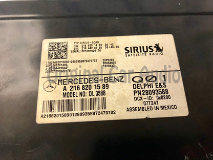 2007 - 2009 Mercedes-Benz OEM Satellite Radio Tuner Receiver Module