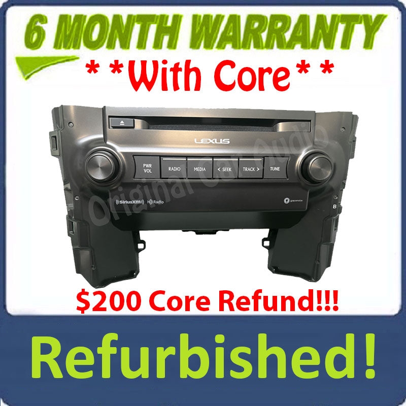 Refurbished 2020 - 2024 Lexus GX460 OEM Gracenote Navigation Multi Media HD Radio Receiver