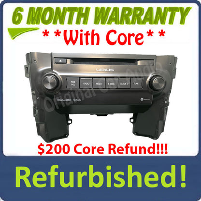 Refurbished 2020 - 2024 Lexus GX460 OEM Gracenote Navigation Multi Media HD Radio Receiver