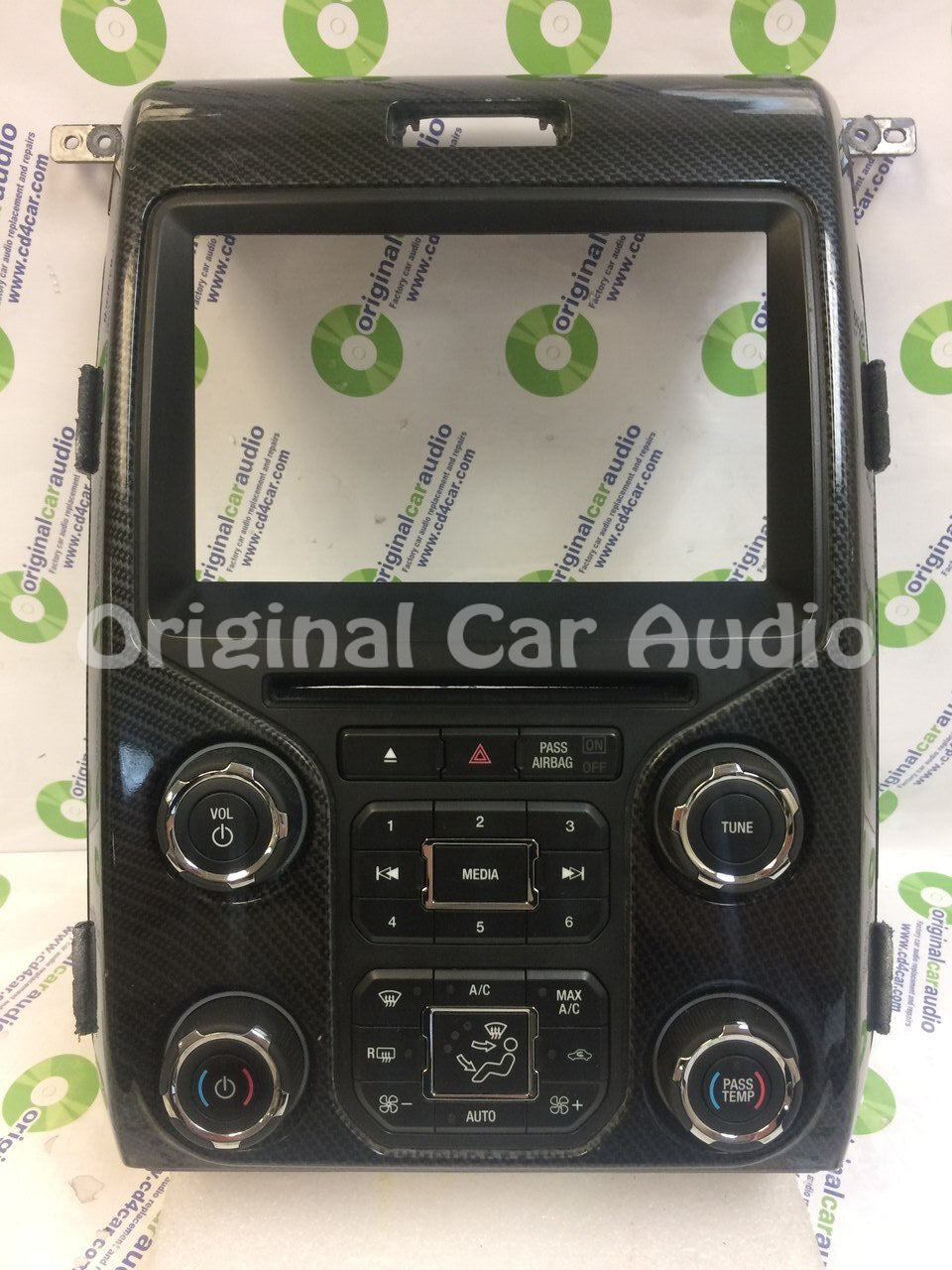 2012 - 2014 Ford F150 OEM 8" Touch Screen Display Bezel and Radio Control Panel ONLY