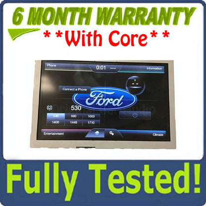 2013 - 2015 Ford F250 F350 Explorer OEM 8" Sync 2 Radio Information Touch Screen Display Monitor BLEMISHED