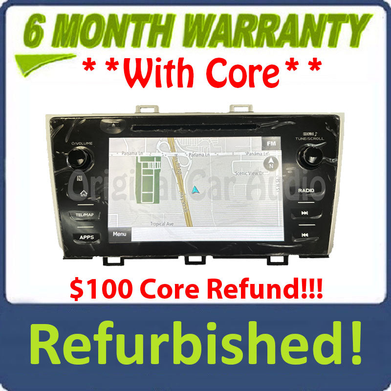 Refurbished 2018 - 2019 Subaru Legacy Outback OEM Starlink Navigation Multimedia CD XM Radio Receiver w/ CARPLAY