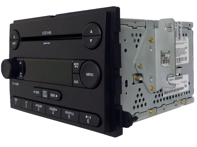 2007 07 Ford F250 F350 Focus Subwoofer Radio MP3 6 Disc CD Changer