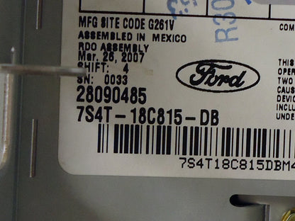 2007 07 Ford F250 F350 Focus Subwoofer Radio MP3 6 Disc CD Changer