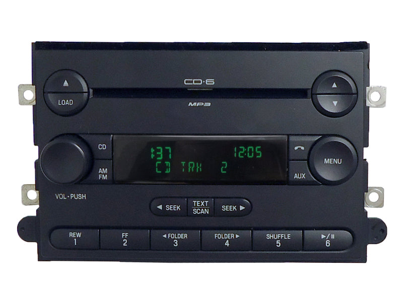 2007 2008 2009 2010 2011 2012 2013 Ford OEM AM FM Radio Subwoofer MP3 6 Disc CD Changer Receiver