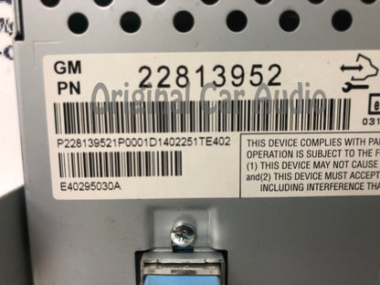 2011 - 2015 Chevrolet Volt OEM Touch Screen Radio Information Display Monitor