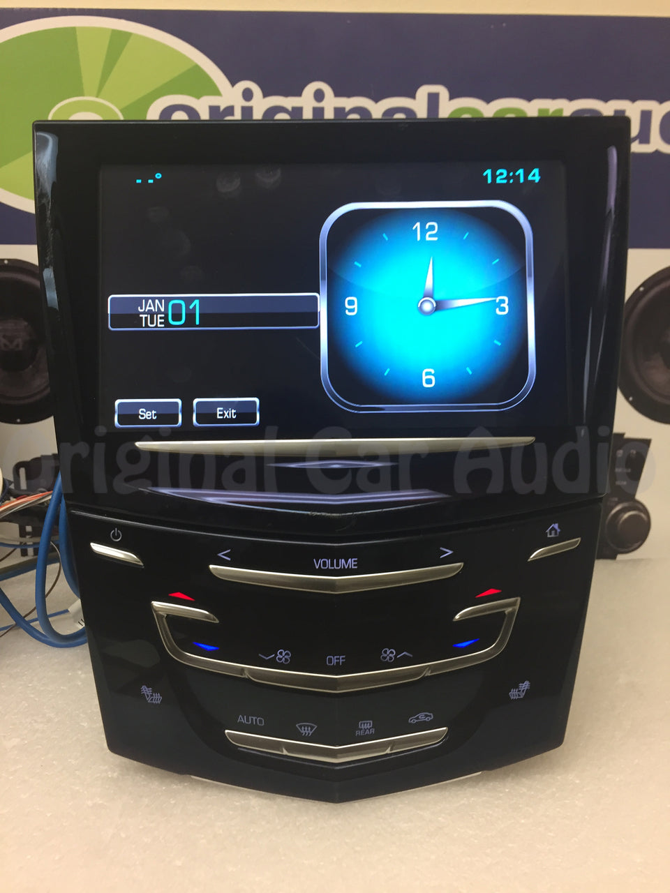 2013 - 2019  Cadillac Refurbished Navigation Bluetooth Touch Screen Display Control Panel Unit With Heated Seat Option ONLY