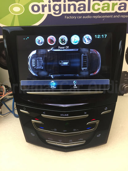 2013 - 2019  Cadillac Navigation Bluetooth Touch Screen Display Control Panel Unit With Heated Seat Option ONLY
