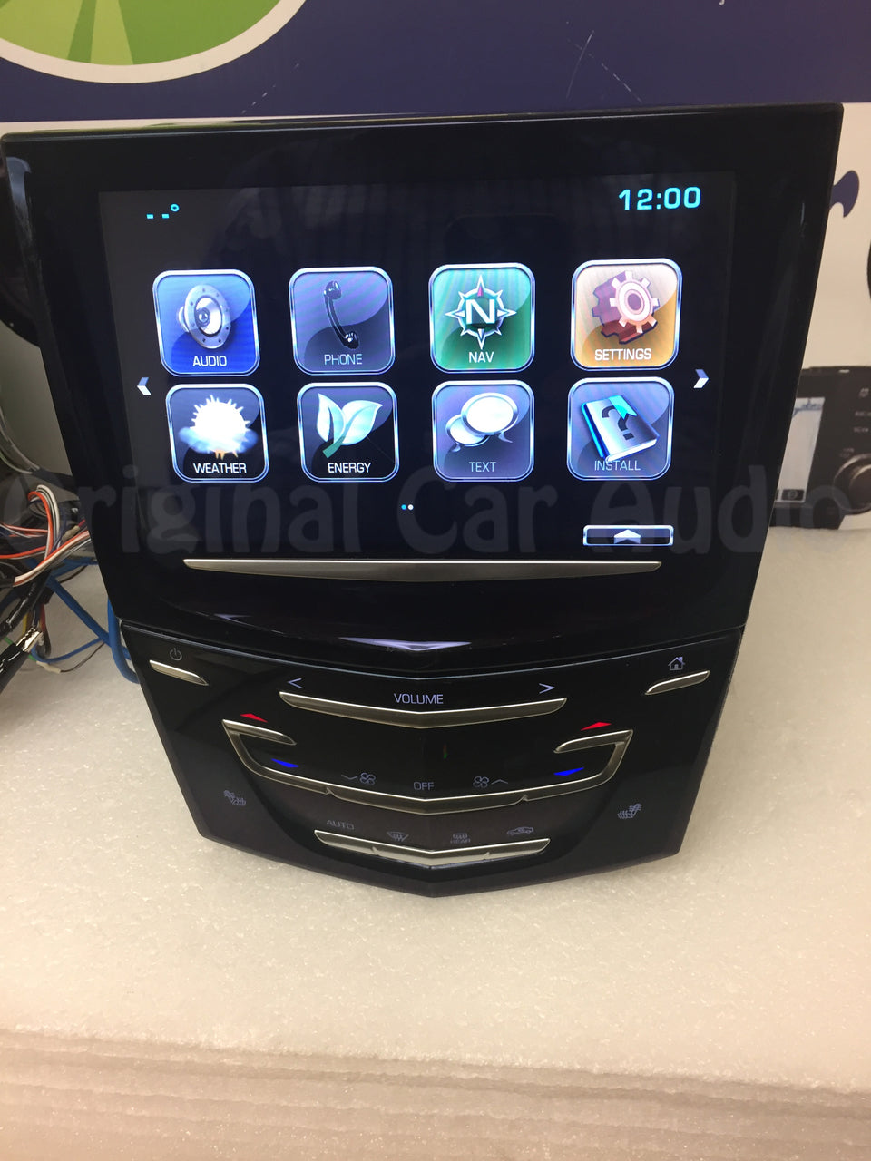 2013 - 2019  Cadillac Refurbished Navigation Bluetooth Touch Screen Display Control Panel Unit With Heated Seat Option ONLY