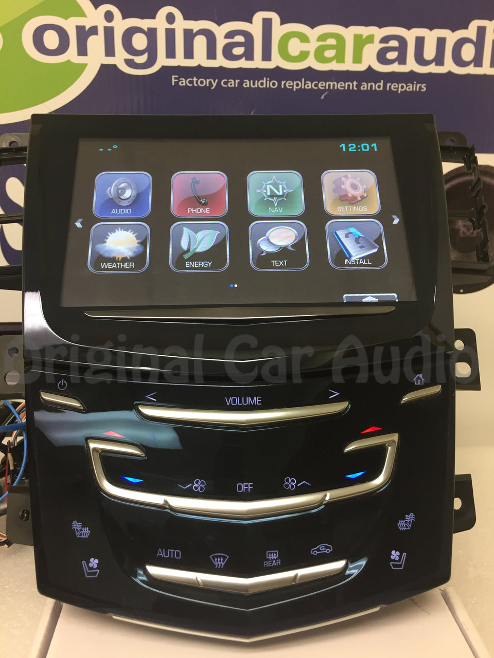 2013 - 2019  Cadillac Navigation GPS Bluetooth Touch Screen Display Control Panel Unit With Heated and Cooled Seats