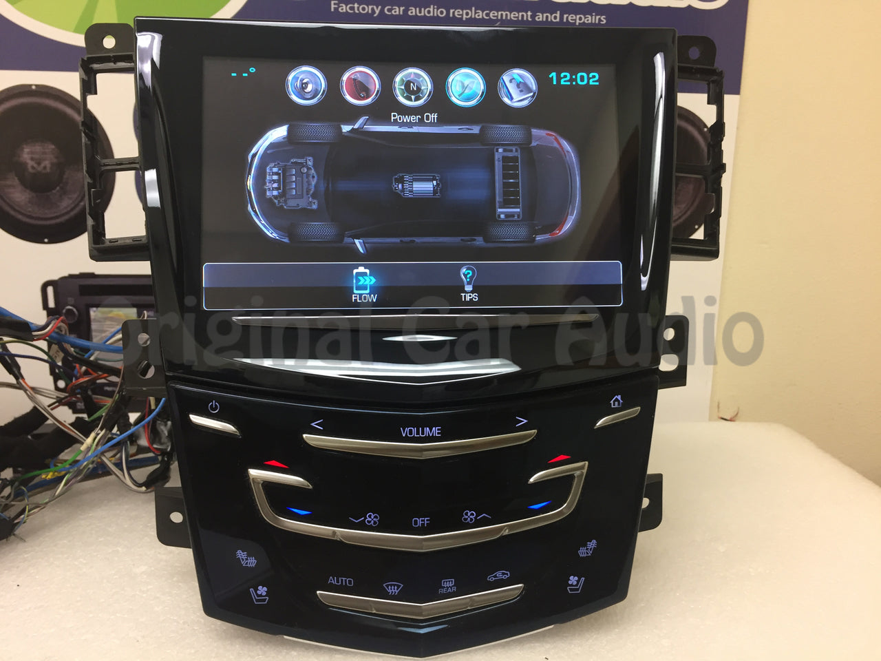 2013 - 2019  Cadillac Refurbished Navigation Bluetooth Touch Screen Display Control Panel Unit With Heated and Cooled Seats