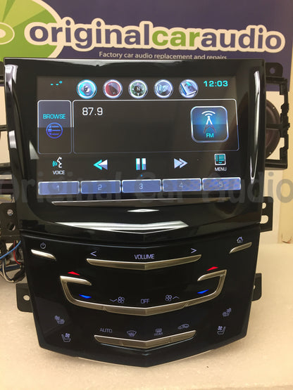 2013 - 2019  Cadillac Refurbished Navigation Bluetooth Touch Screen Display Control Panel Unit With Heated and Cooled Seats