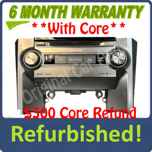 Refurbished 2015 - 2020 LEXUS GX460 OEM Radio Receiver Mark Levinson Gracenote Navigation HD SAT