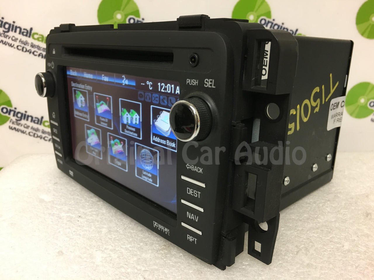 UNLOCKED 2013 - 2016 Buick Enclave Intellink RSE MyFi Navigation Radio AM FM SAT USB Touch Screen