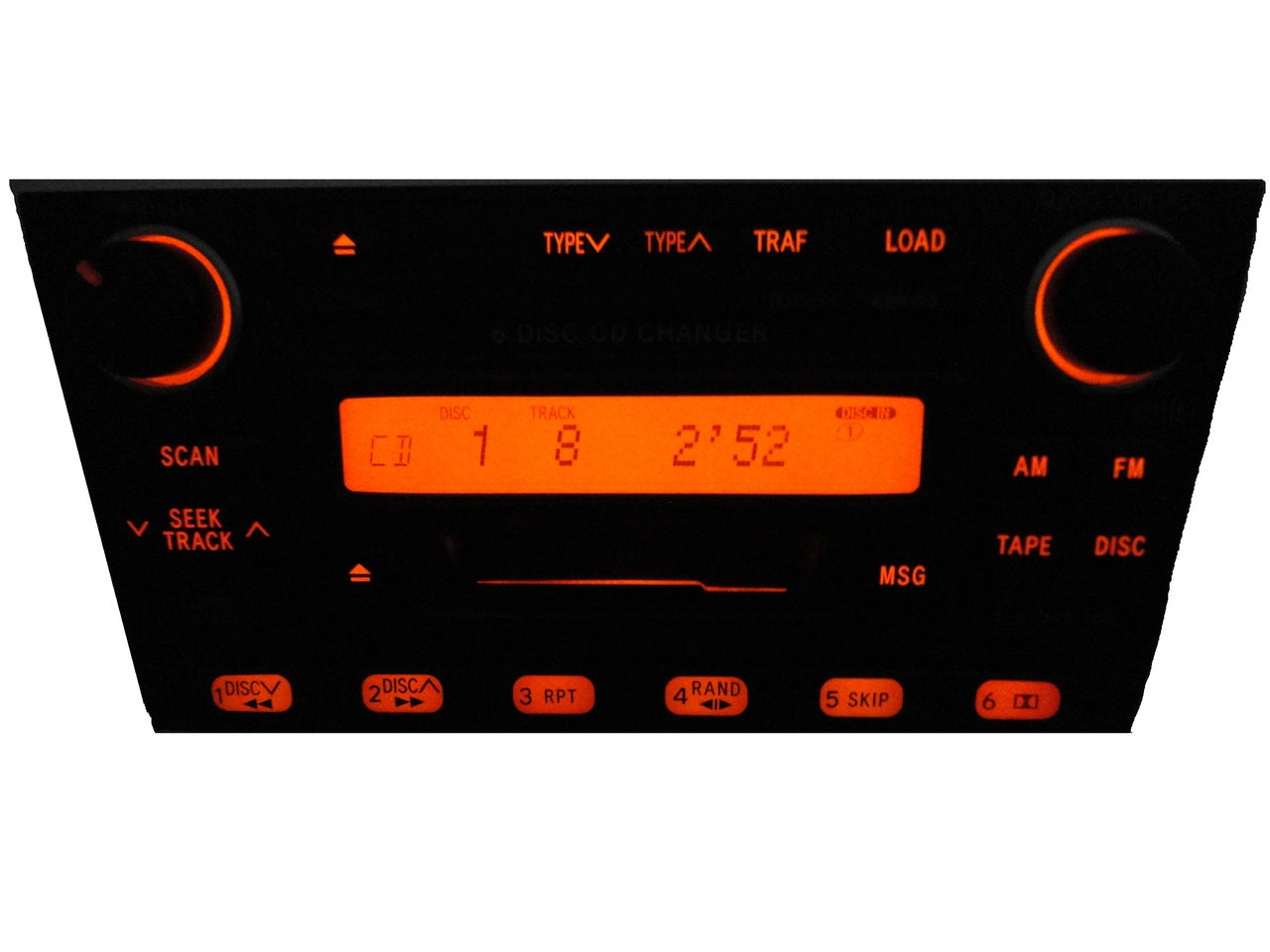 Lexus IS300 Radio 6 Disc Changer cd tape cassette player 16849 LEXUS Premium Sound
