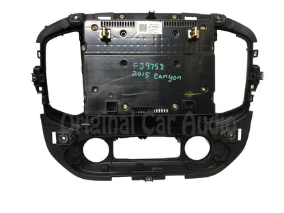Refurbished 2015 - 2016 GMC Canyon OEM 8" Touch Screen Radio Display Control Panel