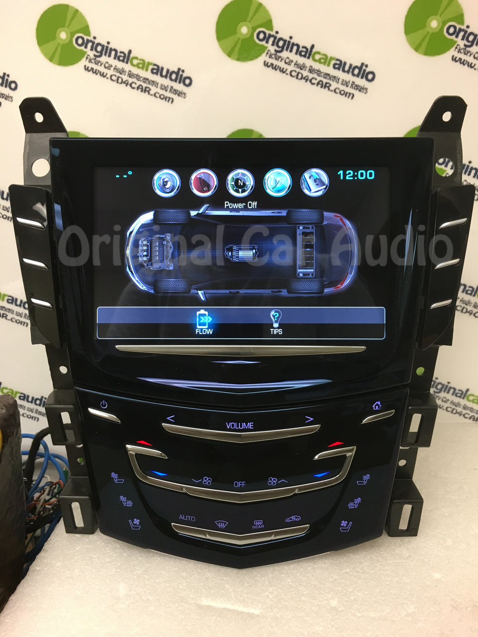 2013 - 2019  Cadillac Navigation GPS Bluetooth Touch Screen Display Control Panel Unit With Vented Heated and Cooled Seats