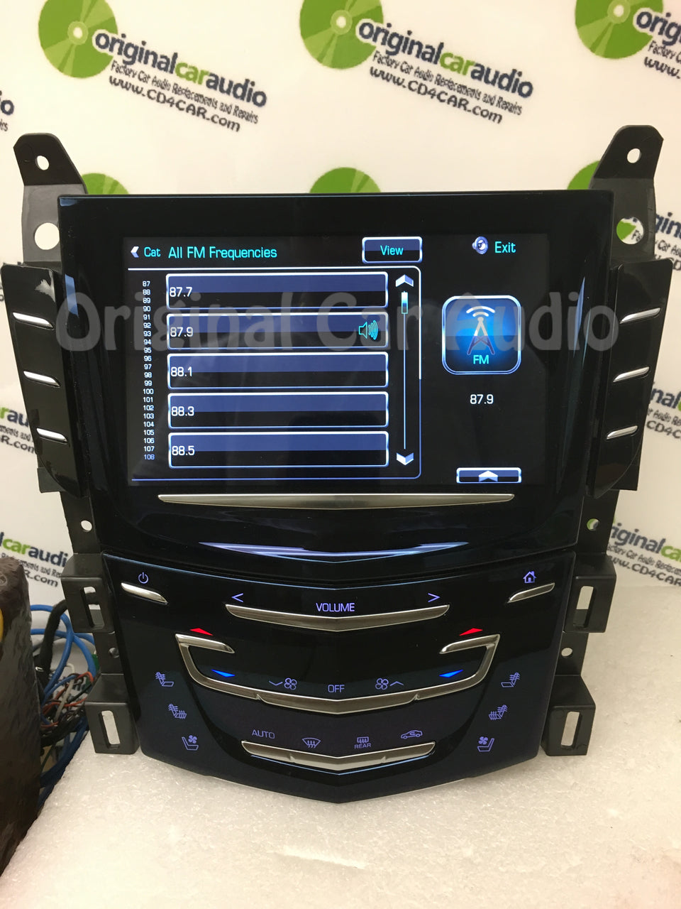2013 - 2019 Cadillac ATS CTS XTS Navigation GPS Bluetooth Touch Screen Display Control Panel Unit w/ Vented Heated and Cooled Seats