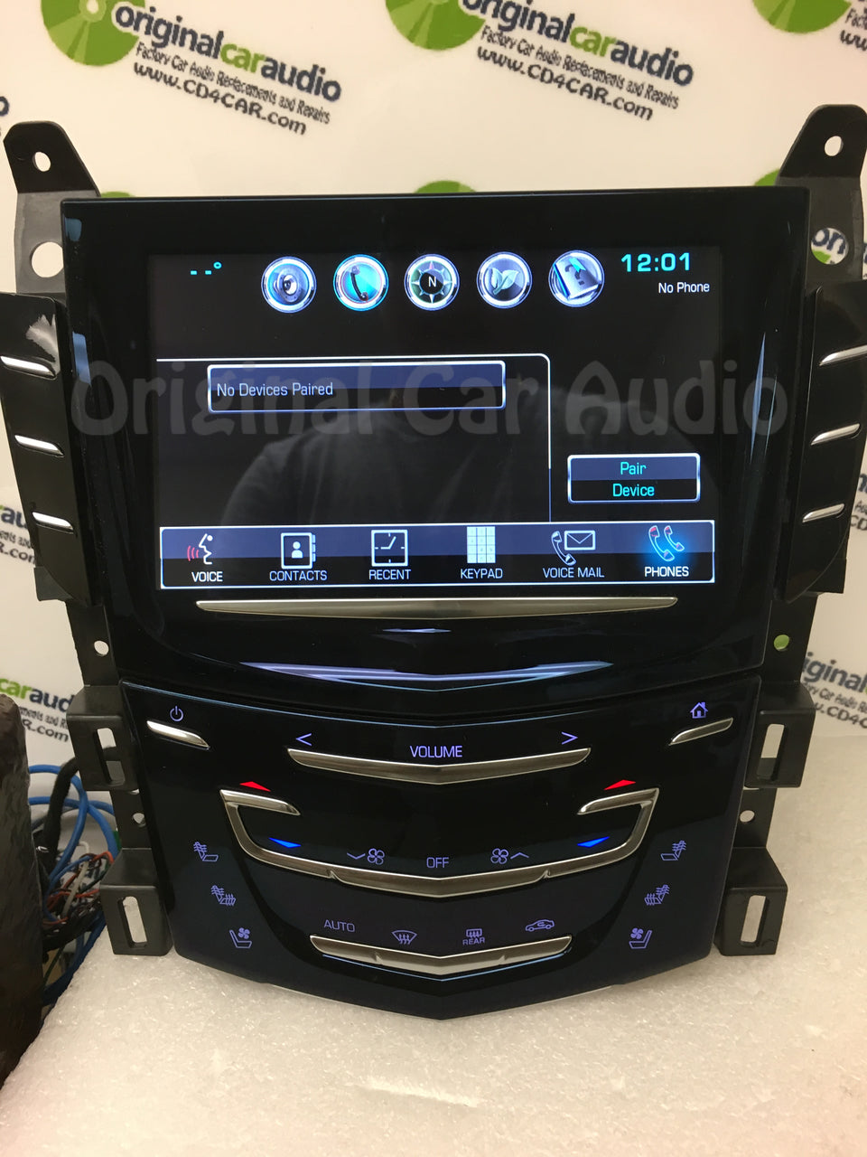 Refurbished 2013 - 2019  Cadillac Navigation GPS Bluetooth Touch Screen Display Control Panel Unit With Vented Heated and Cooled Seats