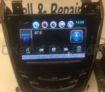 REFURBISHED  2013 - 2019 Cadillac ATS CTS XTS Navigation GPS Bluetooth Radio AM FM Touch Screen Display Control Panel Unit With OUT Seat Options CUE, 23173153, 23286469, 23348949, 23412267, 23231828, 84336755, 84237888