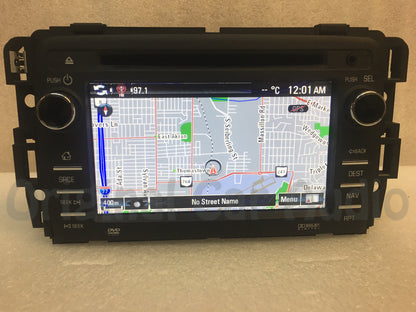Unlocked 2013 - 2014 GMC Acadia OEM AM FM XM AUX HD Touchscreen Radio CD DVD Player
