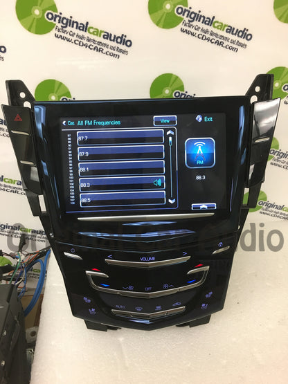 Refurbished 2013 - 2019 Cadillac ATS CTS XTS Navigation Bluetooth Touch Screen Display Control Panel Unit With Heated and Cooled Seat Options