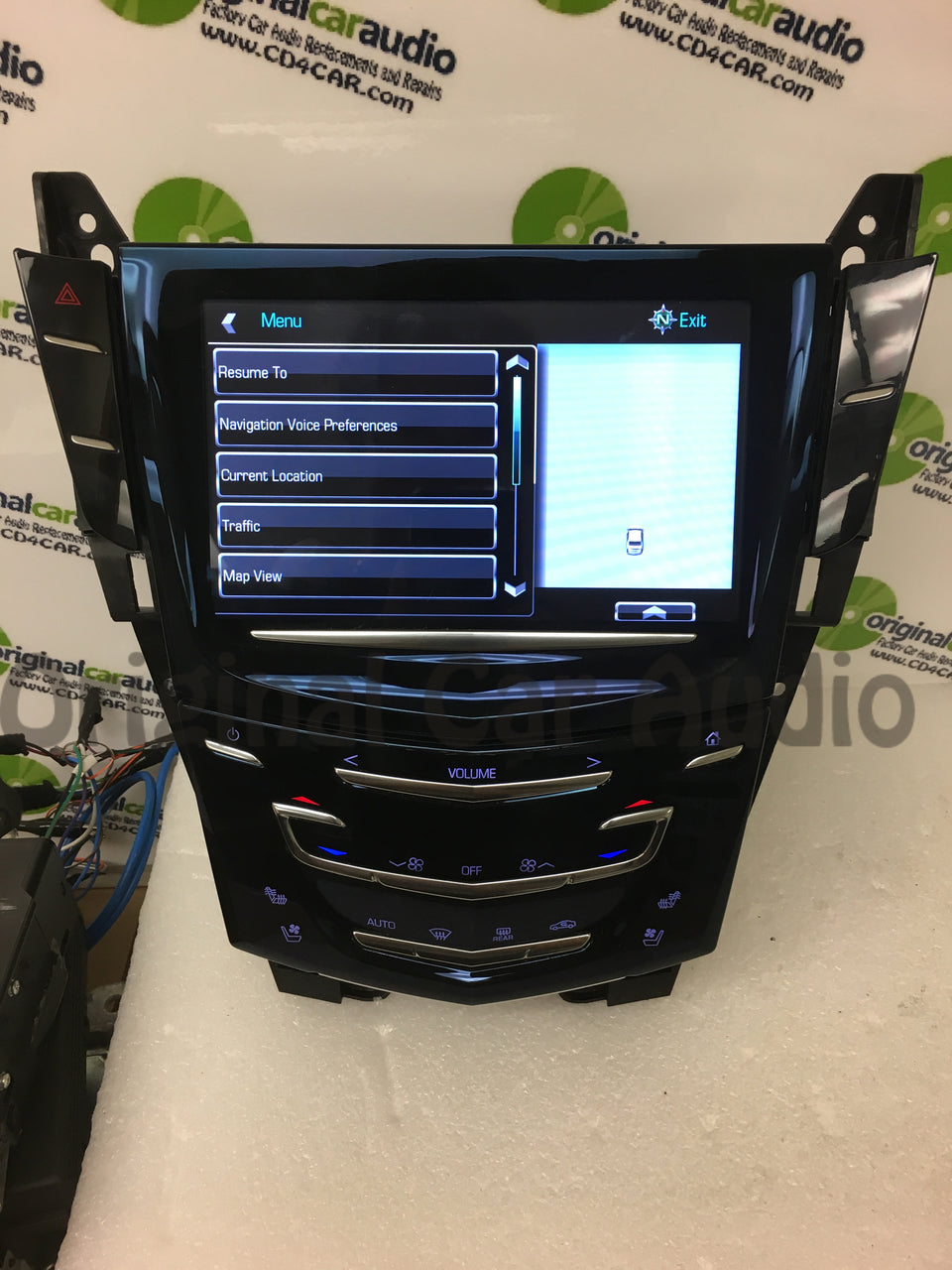 2013 - 2019 Cadillac ATS CTS XTS Navigation Bluetooth Touch Screen Display Control Panel Unit With Heated and Cooled Seat Options