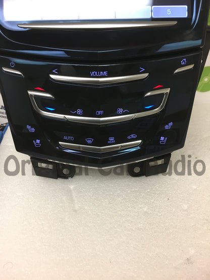 Refurbished 2013 - 2019 Cadillac ATS CTS XTS Navigation Bluetooth Touch Screen Display Control Panel Unit With Heated and Cooled Seat Options