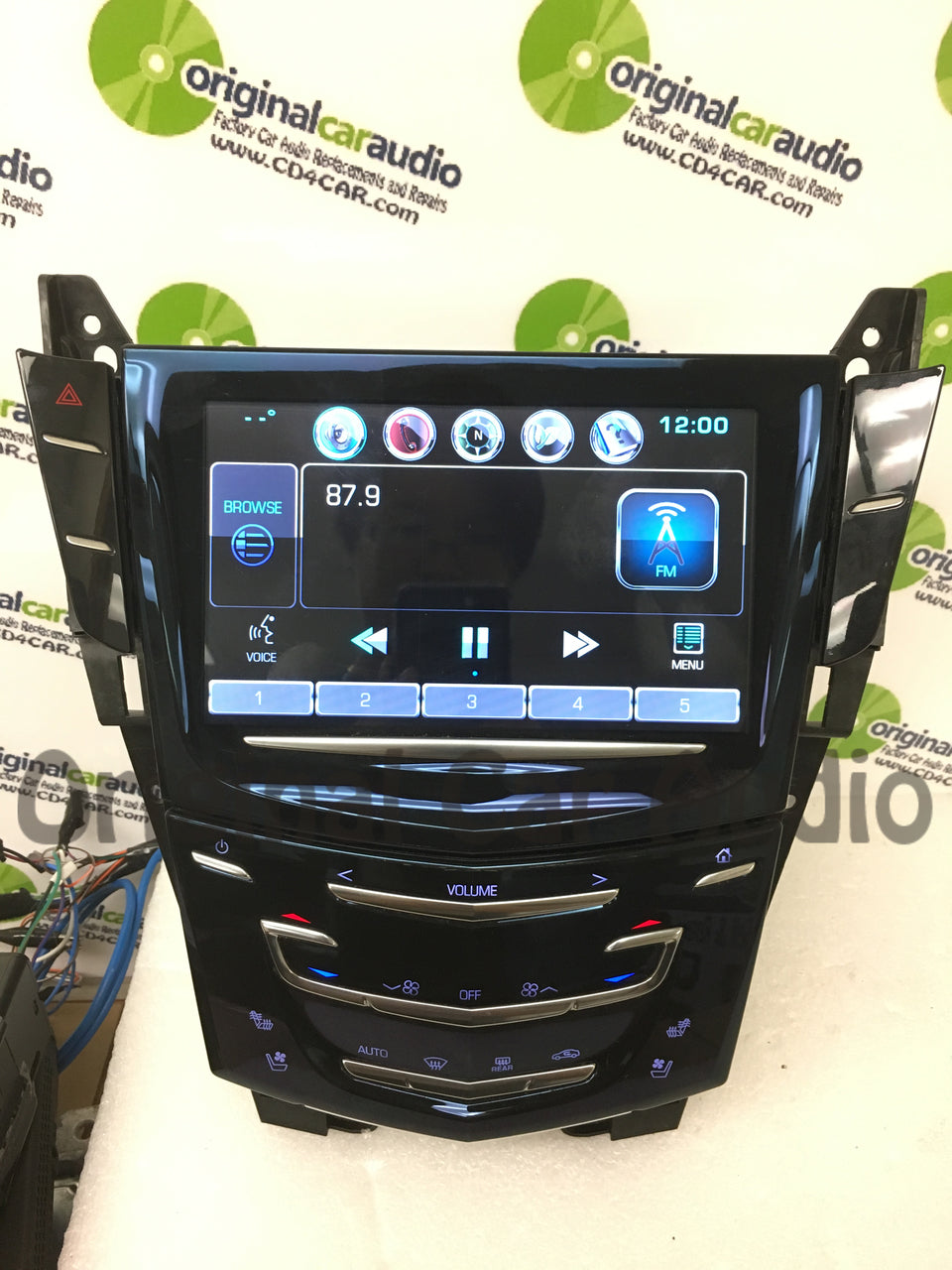 2013 - 2019 Cadillac ATS CTS XTS Navigation Bluetooth Touch Screen Display Control Panel Unit With Heated and Cooled Seat Options