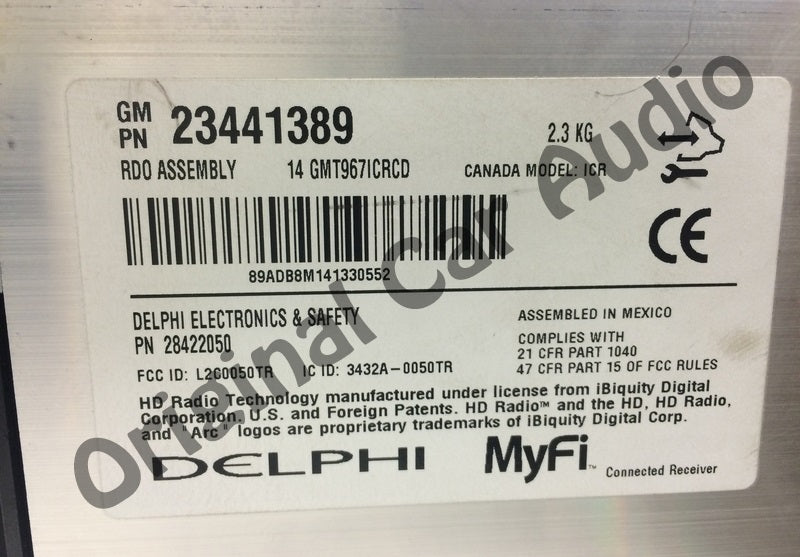 Unlocked 2013 2014 Chevrolet Traverse Buick Enclave OEM Touch Screen Radio CD Player