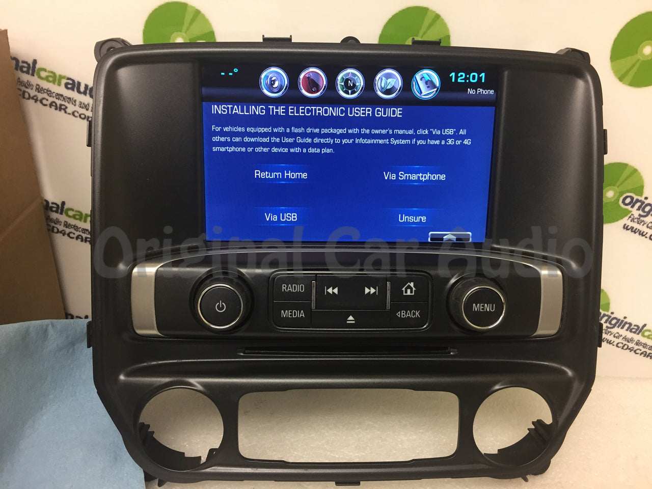 REPAIR 2015 - 2017 Chevrolet GMC OEM Navigation Information Touch Screen Replacement REPAIR ONLY